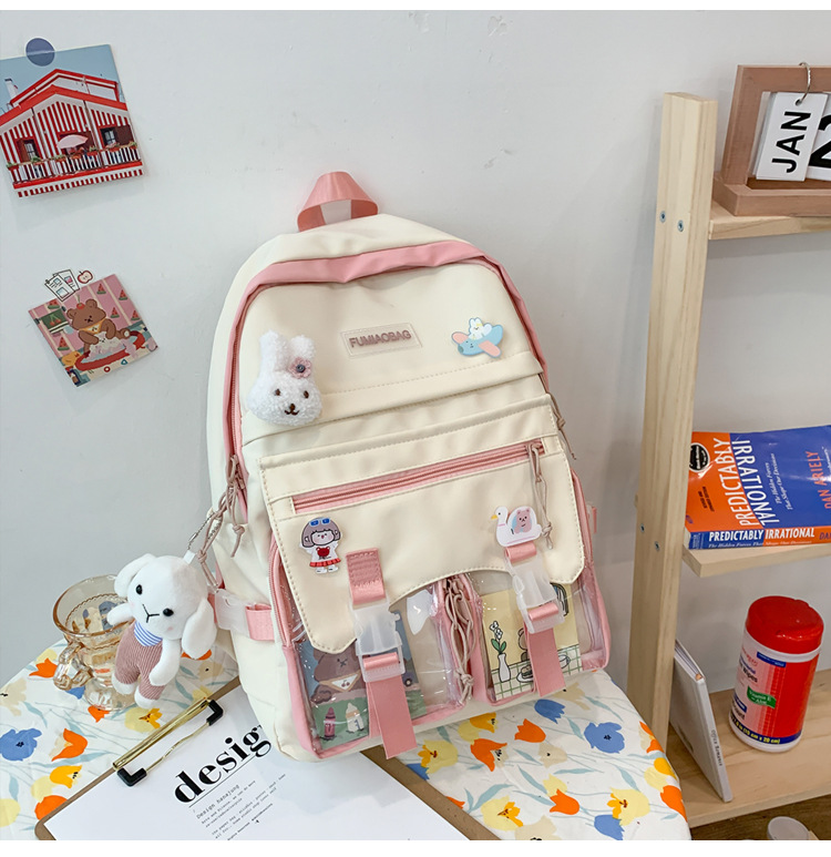 حقيبة مدرسية على الطراز الكوري display picture 22
