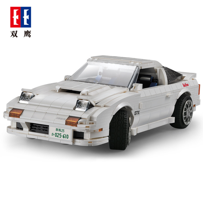Double Eagle Clap C61022 Headline D Sports Car Assembled Building Blocks Boys Racing Model Children's Toys C61023