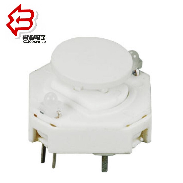 Double indicator lamp with lamp keyboard switch Double lamp LED with lamp light touch switch Double LED with lamp key switch