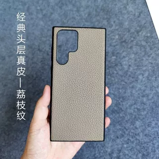 适用荣耀magic5 4至臻版2手机壳Note10真头层牛皮荔枝纹Play5TPro