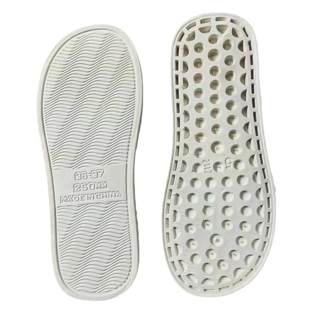 Фабричные прямые тапочки из ПВХ-хлопка Нижняя пластиковая подошва Нескользящая немая подошва тапочки из хлопчатобумажной ткани подошва оптом