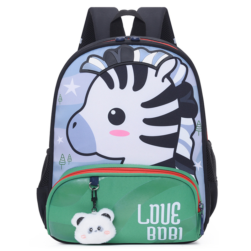 Bolsos lindos para niñas unicornio de dibujos animados mochila transpirable para niños de jardín de infantes, mochila ligera