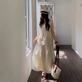 法式气质小众纯欲慵懒风女装时尚裙子2026老钱风松弛感女装连衣裙