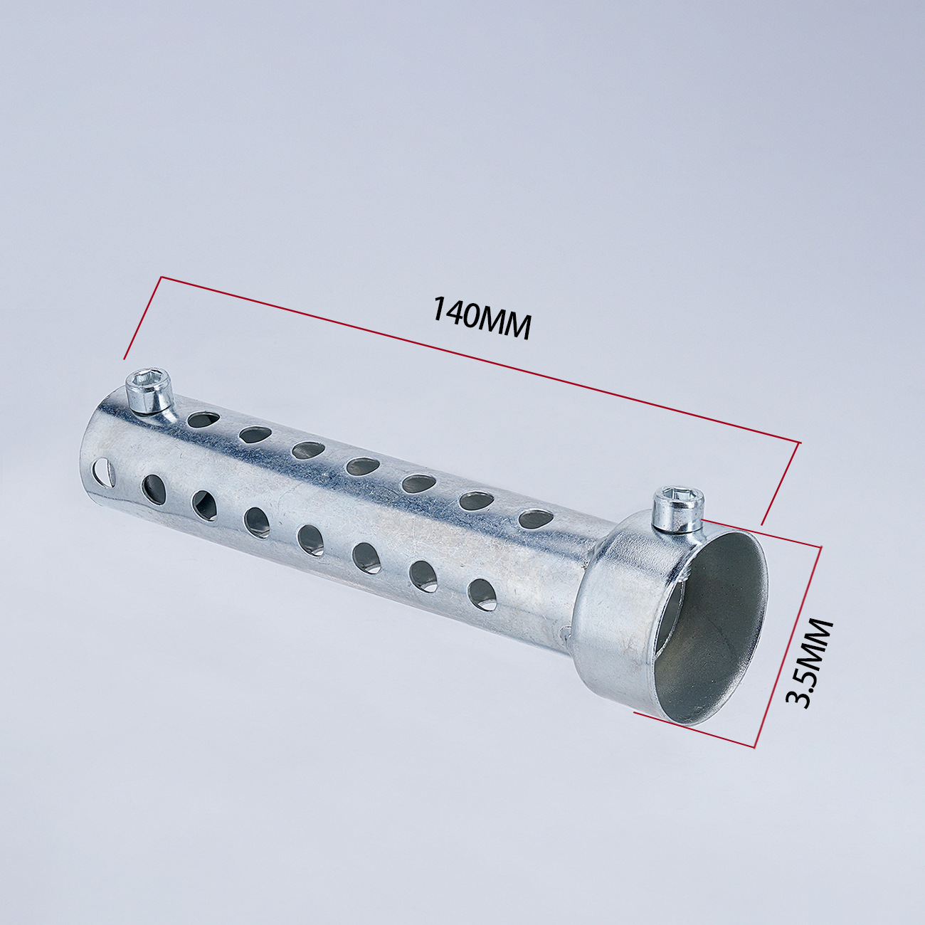 オートバイ改造部品排気管消音器の各種口径の長さ消音プラグ調整可能な減音ノズル圧力芯