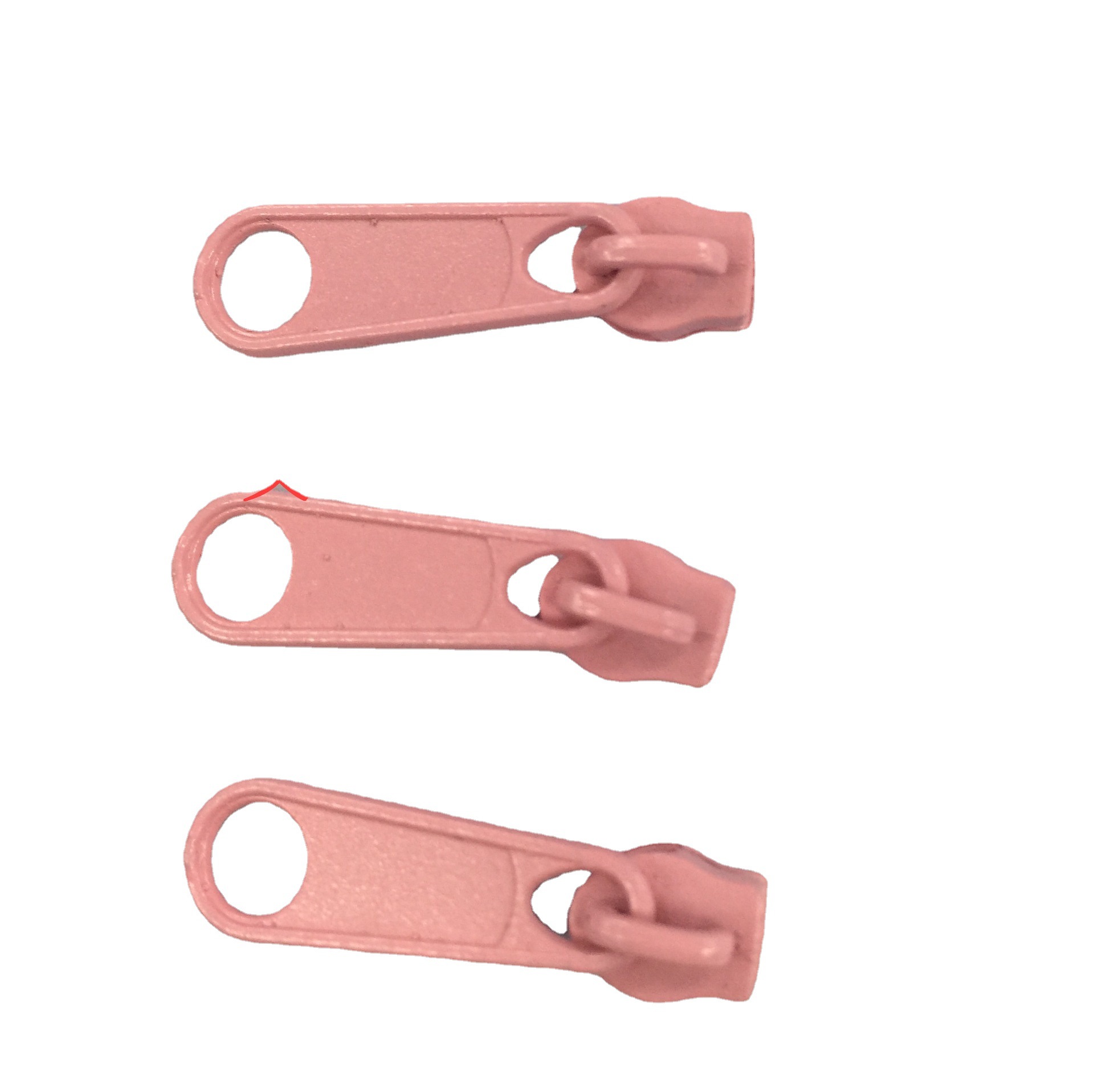 供应5象鼻长板头 小5号长板 箱包拉头 外贸拉链头