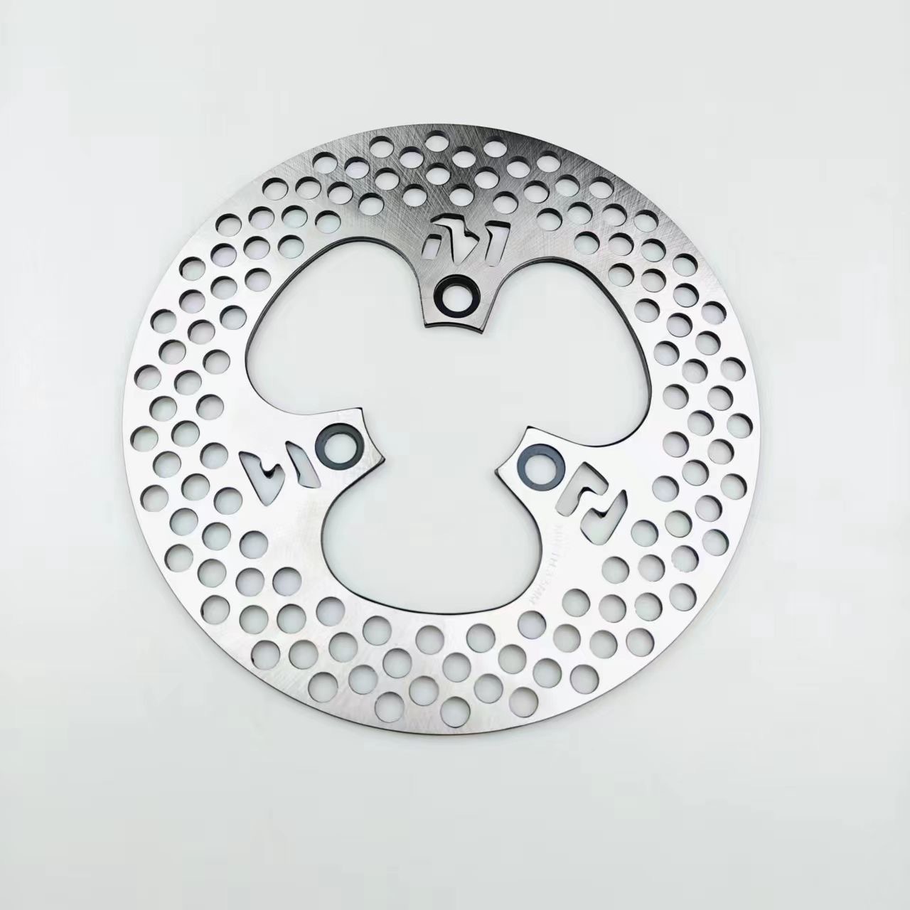 Xiaoniu Electric Vehicle Modified Front and Rear Disc Brake Fixed Disc Oversized Hole Oversized Aircraft Sound Quenched Forged Steel Laser Cutting