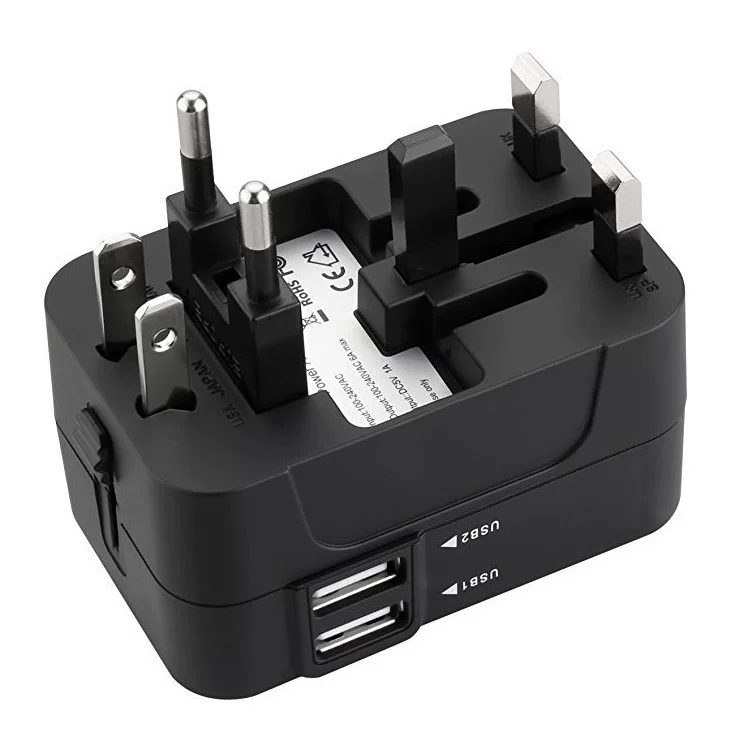 Travel conversion plug multi-function charging head universal conversion plug socket converter to plug