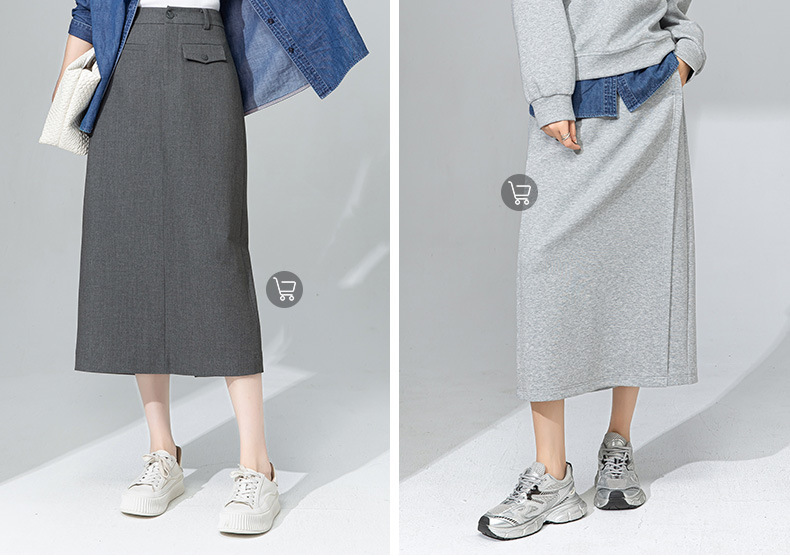 Áo sơ mi denim nữ dài tay phong cách Hàn Quốc, mặc lót hoặc mặc ngoài, tôn dáng gầy — Màu xanh lam chi tiết 6