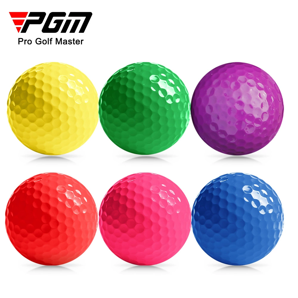 PGM Golf colored balls, two/three-layer practice balls, multi-color solid balls, optional golf balls from the manufacturer