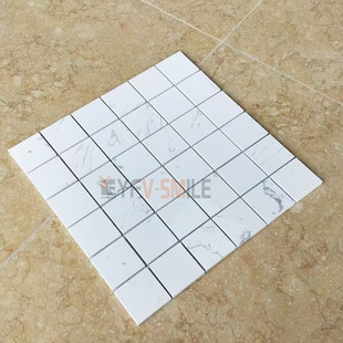 ��Ȼ����ʯ���δ���ʯ�Rِ�� Square Polished Marble Mosaic