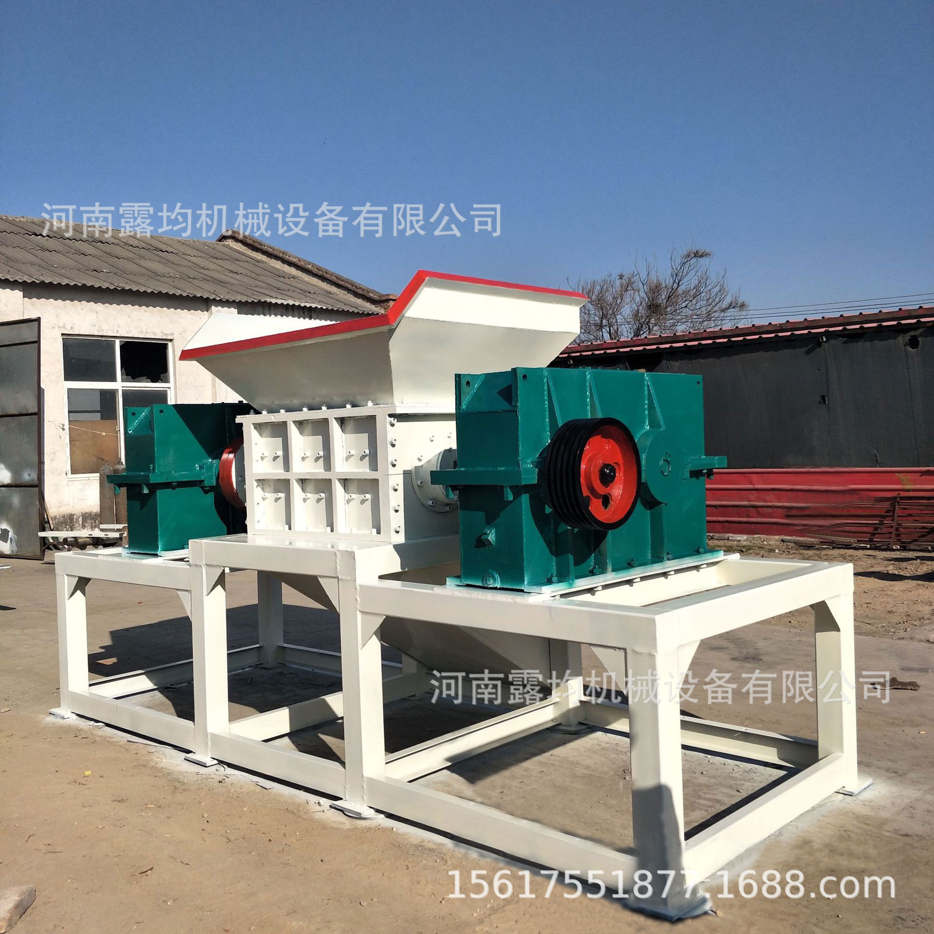 Small fragmel dual -axis single -axis 300 tire plastic tire crusher…