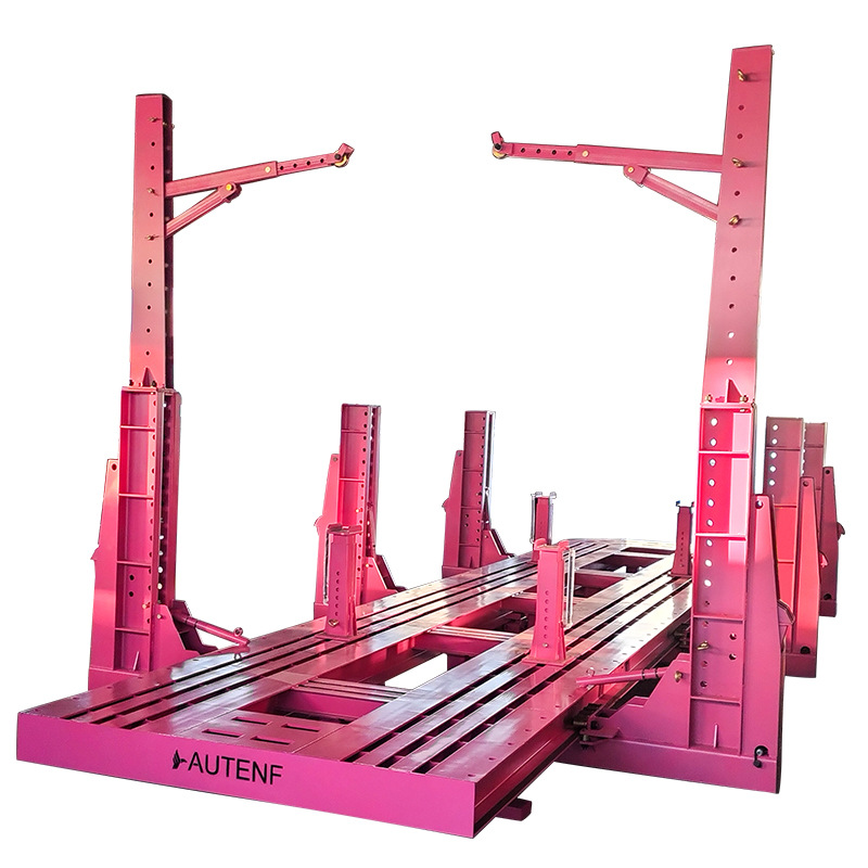 Gran camión de carga corrector haz ventas directas de fábrica AUTENF coche mesa de operaciones equipo de reparación de chapa