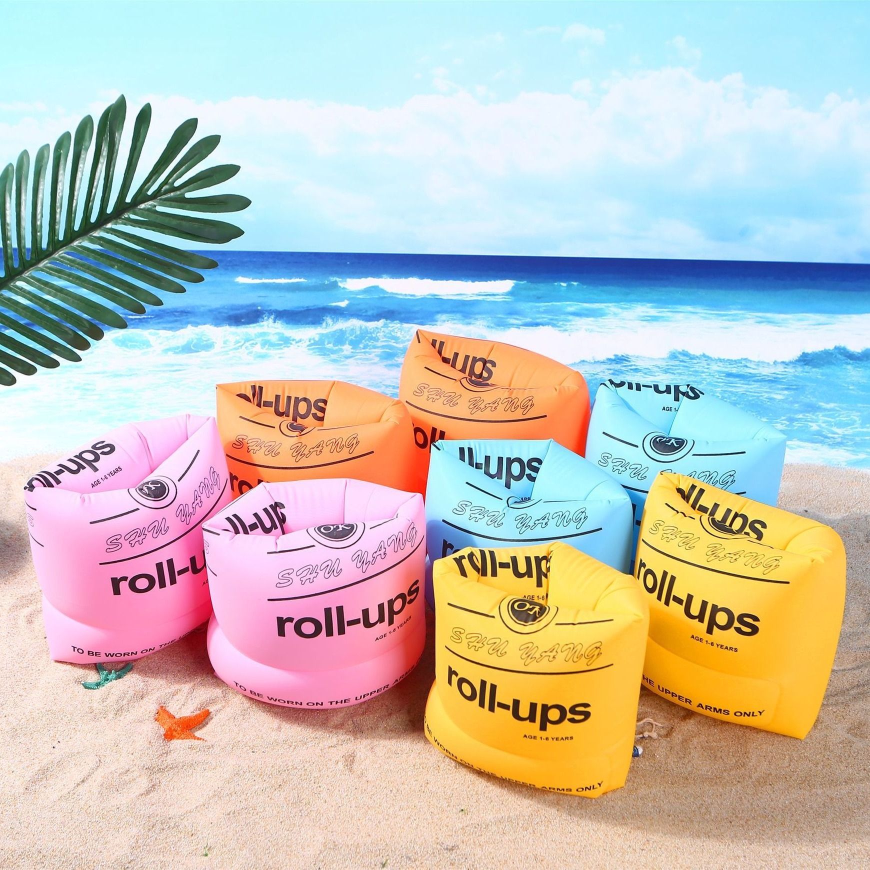 두꺼워진 팔 원(임의의 색상 쌍)