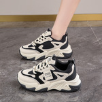 超火厚底轻便老爹鞋女2024秋季爆款网红新款时尚百搭ins运动潮鞋