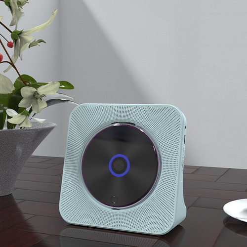 CD Player Bluetooth Music Disc Album Disc Portable Retro Gift English Rechargeable CD Machine Player