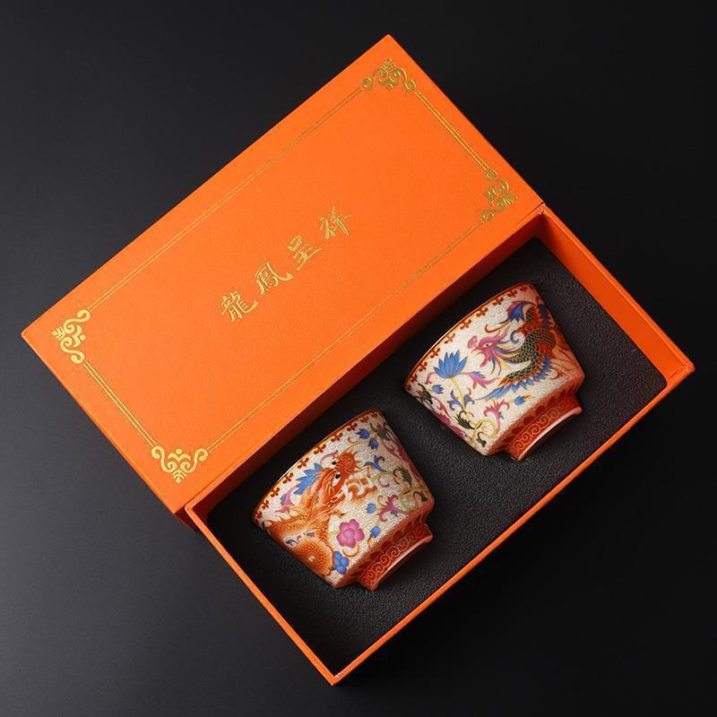 レトロなエナメルカップは外国人の友人に中国の特色のある贈り物を外国人の友人にプレゼントする|undefined