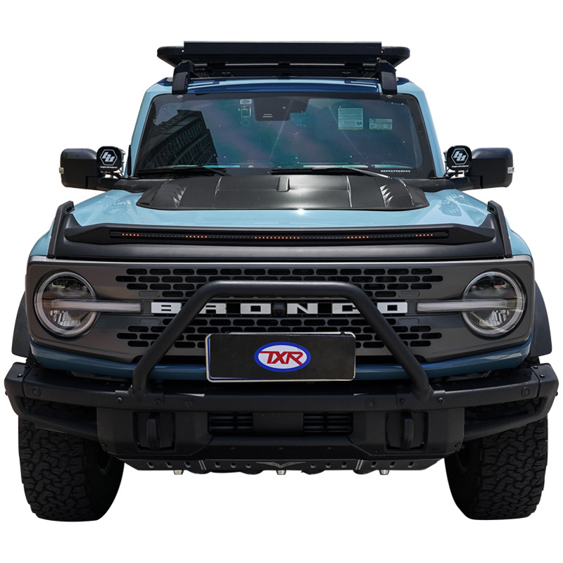 Aplicable a la cubierta de la máquina modificada Ford Bronco Bonnet Guard