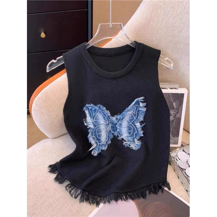 Summer bra top, short T-shirt sleevless, lifting effect