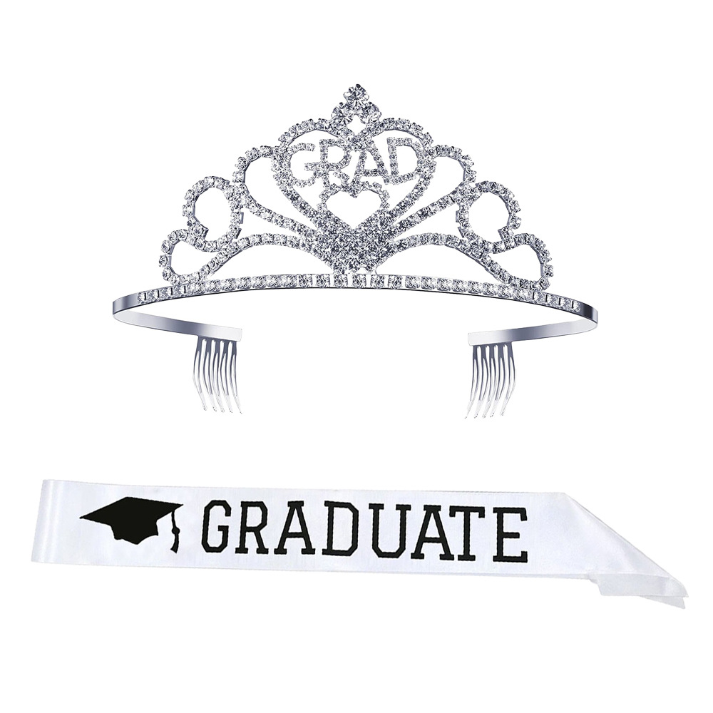 2025 nueva temporada de graduación, ceremonia de graduación, fiesta de graduación, correa para el hombro, etiqueta, traje de corona de graduación