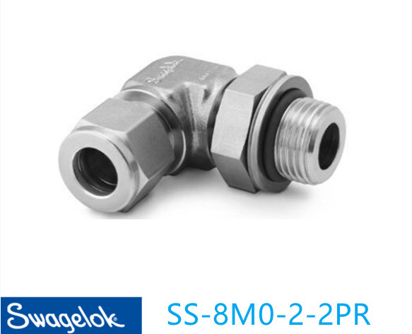 Swagelok世伟洛克(SS-8M0-2-2PR)外螺纹弯头 8 mmx 1/8 inISO