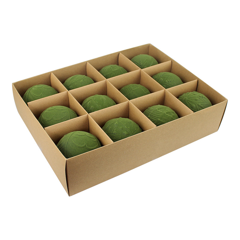 Bolas de Navidad flocado bolas de Navidad bolas de Navidad 8cm / 12pcs bolas de Navidad árbol de Navidad colgante de decoración Navidad