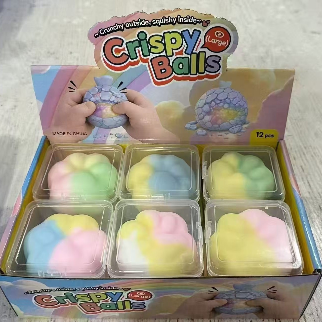 Explosiones transfronterizas juguetes descompresivos TK crochet pellizco le donut garras de gato curar juguetes descompresivos fábrica al por mayor