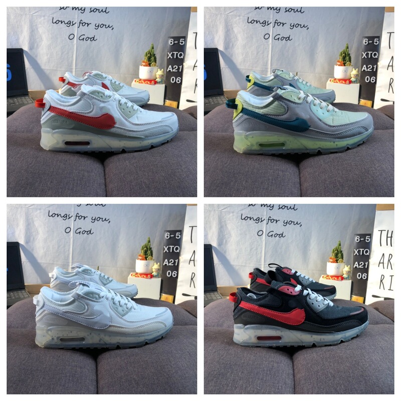 Putian Shoes Pure Original Air Max 90 Terrascape Air Cushion Shoes for Men and Women, Official Sports Running Shoes