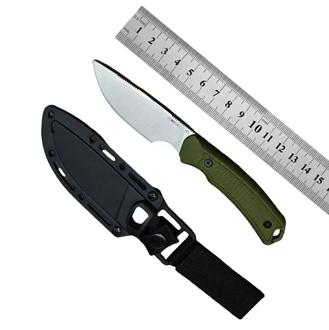 跨境卡秀1883户外直刀便携多功能露营刀野外探险防身刀厂家批发