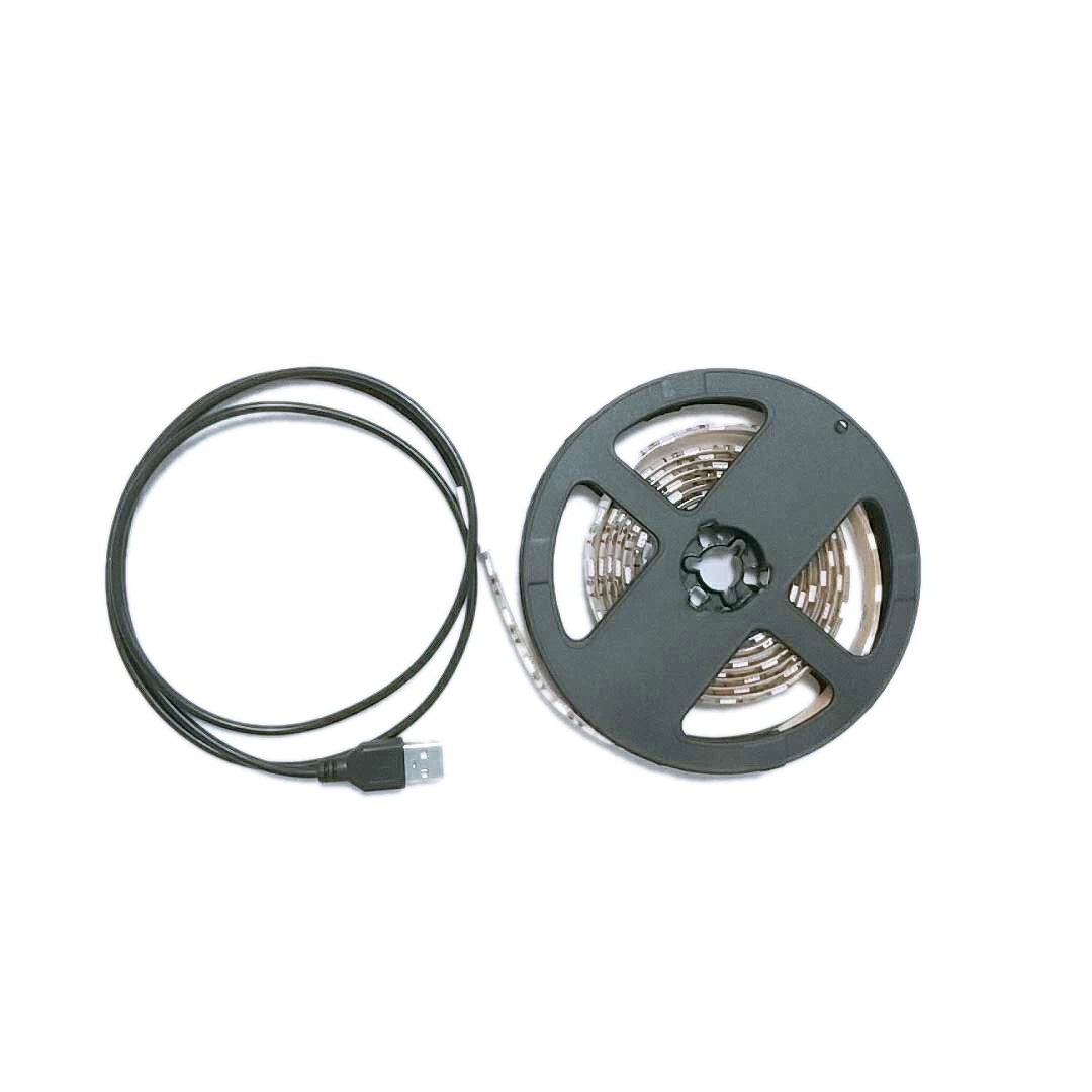 USB 5V световой лентой, 1 м, 30×5050 светодиодов, варианты монохромный или RGB
