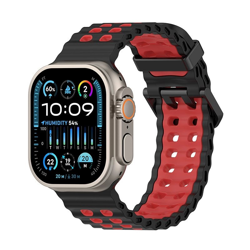 Apple, совместимый сменный умный девайс, аксессуары, ручка, нескользящий стильный силиконовый ремешок для часов