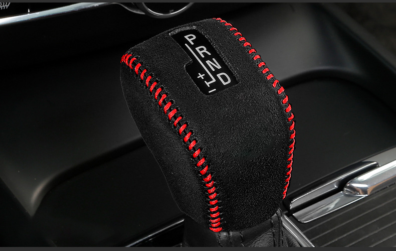 Volvo Xc90 Leather Gear Cover Xc60S90S60L Special Gear Cover V90S80L Gear Cover Modified Decoration