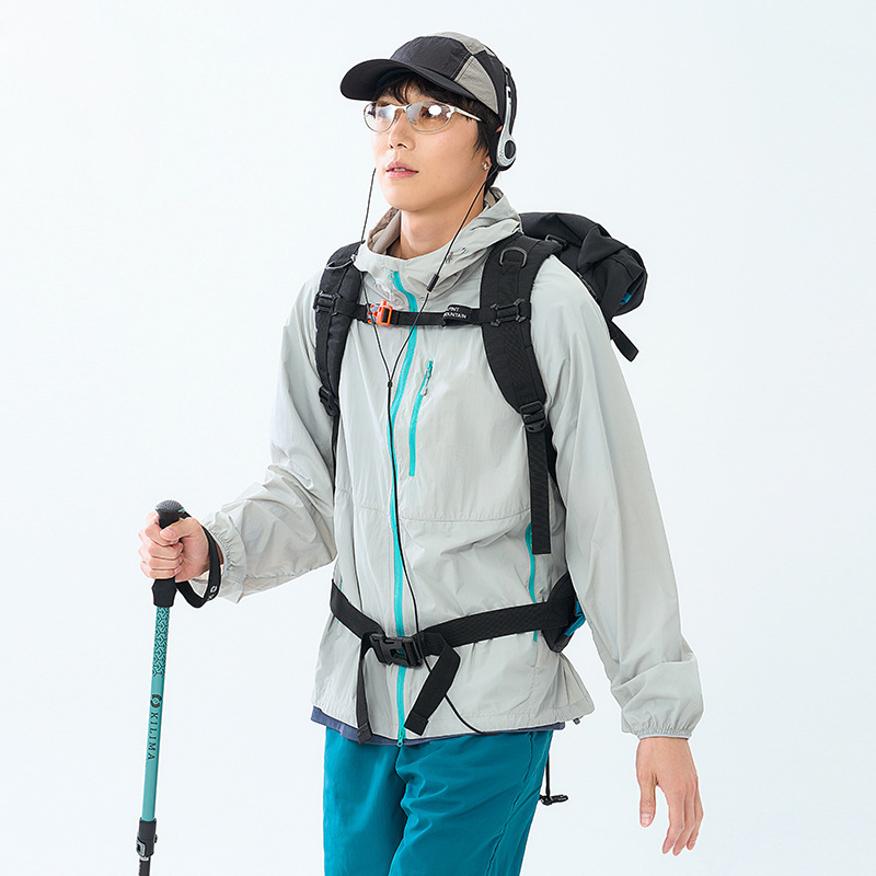 NASA夏季款户外冰丝防晒衣新款情侣款防紫外线轻薄透气防晒服|undefined