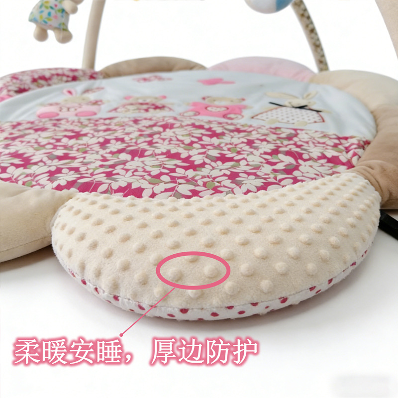 Gimnasio de Actividades para Bebé de Peluche Multifuncional image 3