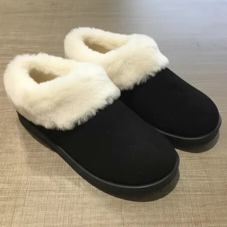 Winter Cotton Slippers 2026 New Style, Fleece-Lined and Thickened for Warmth, Youth Snow Boots, Outdoor Non-Slip Winter Cotton Slippers 2026 New Style, Fleece-Lined and Thickened for Warmth, Youth Snow Boots, Outdoor Non-Slip