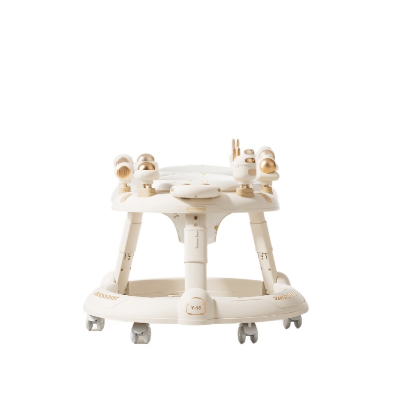 Transfronterizo caminante infantil para bebés, hombres y mujeres, multifuncional anti-rollover de julio a agosto, niños y niñas se pueden sentar y empujar.