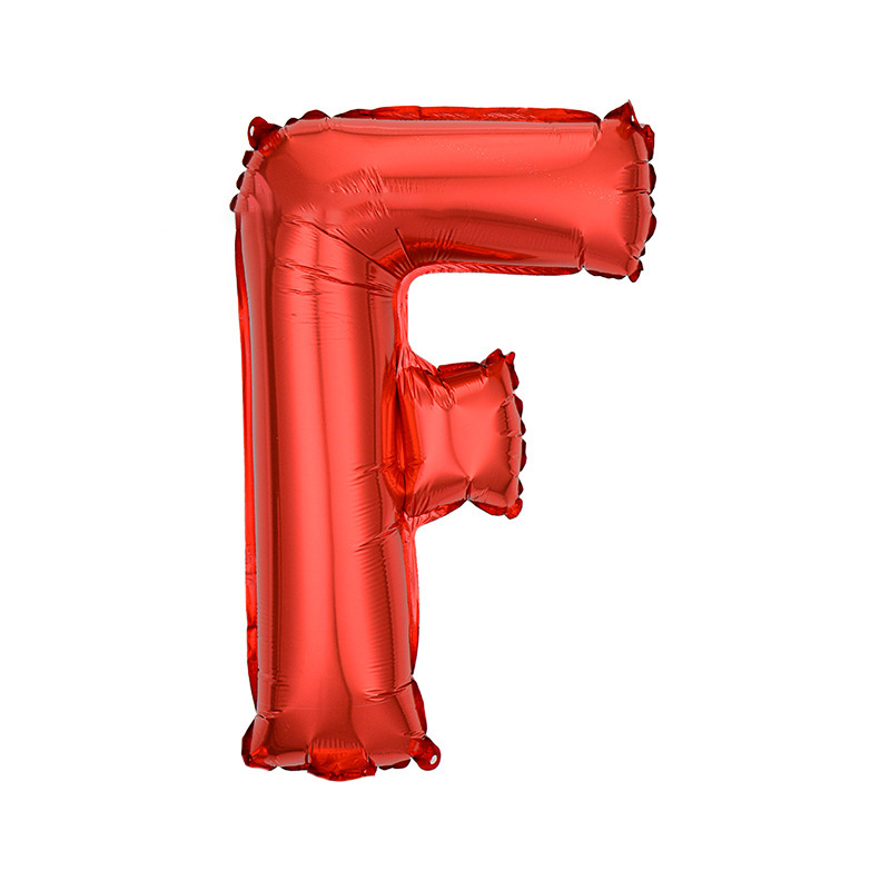 16 pulgadas letras inglesas globo rosa oro oro plata película de aluminio fiesta de cumpleaños fábrica al por mayor letra fiesta