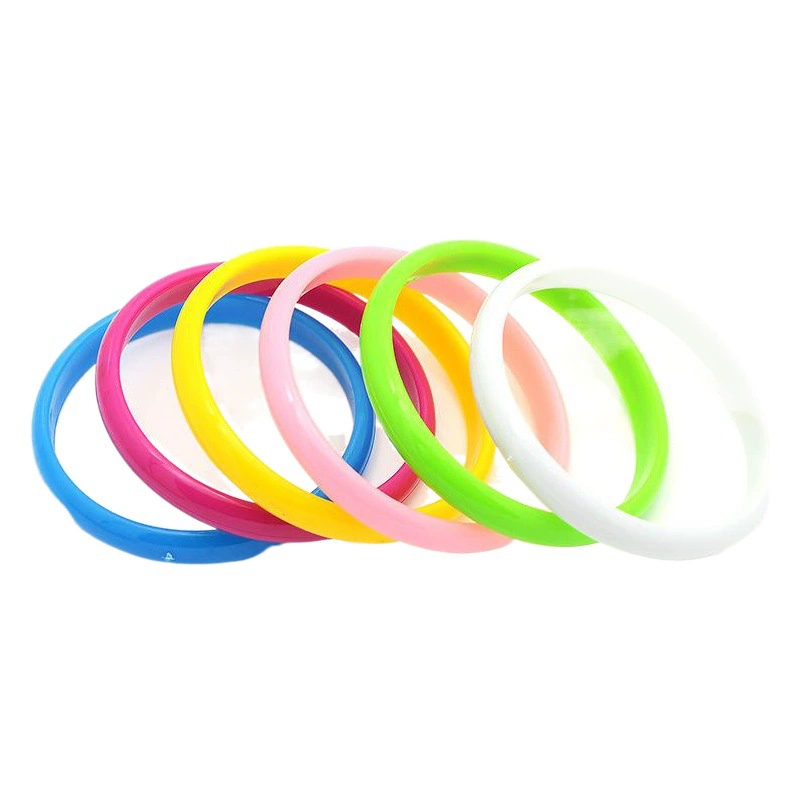 Горячие продажи корейский моды пластиковые браслет цвет конфеты цвет браслет пластиковые привело браслет внешней торговли Завод прямых продаж