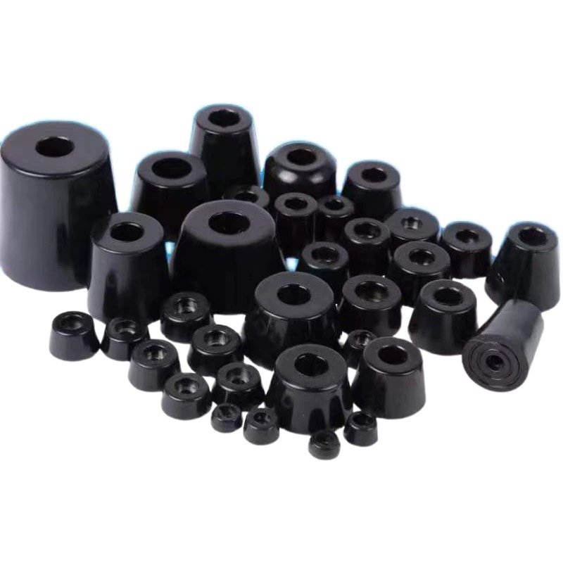 В наличии Резиновая подушка для ног Мебель Амортизатор Подушка для ног Стол и стул Нескользящая коническая инструментальная Подушка Шасси для подъемной машины Подушка для ног