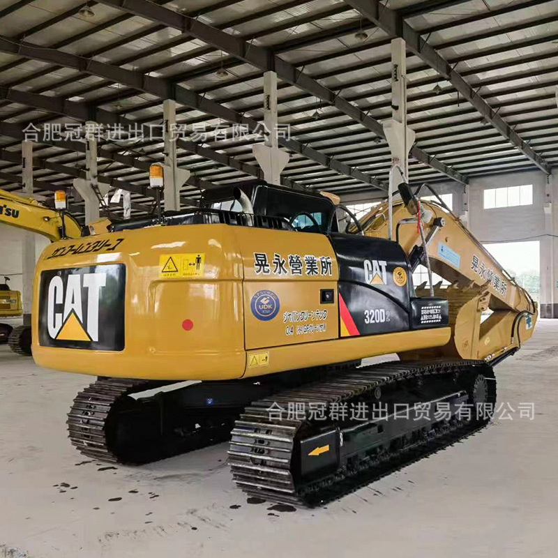 Excavadora de orugas de segunda mano Cat 320 original en buen estado para la venta.