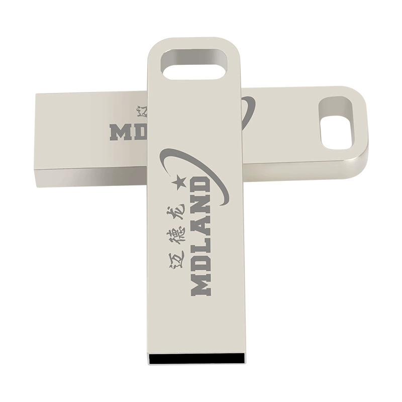 Fashionable metal capacious USB flash drive, 32gb, Birthday gift, 128gb, wholesale, custom-made