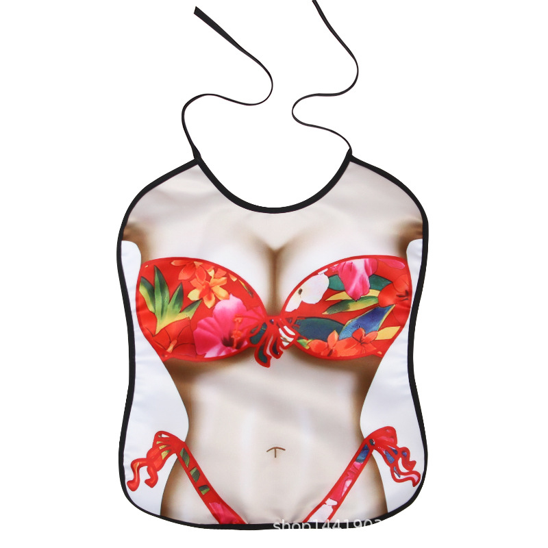 Fabricante en stock suministro adulto babero personalidad creativa divertido Reunión Anual partido spoof props olla caliente tienda invitado