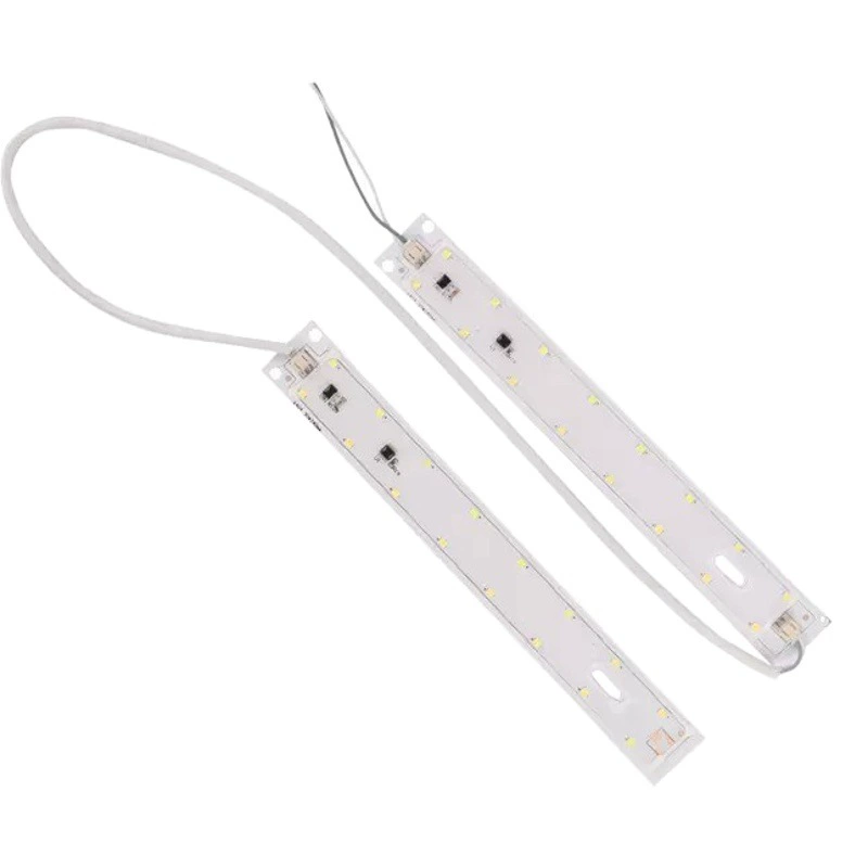 Светодиодная лента для обогревателя в ванной комнате, 220 В, без драйвера, для замены, модификации, плоская панель, световой источник, водонепроницаемое освещение для ванной комнаты.