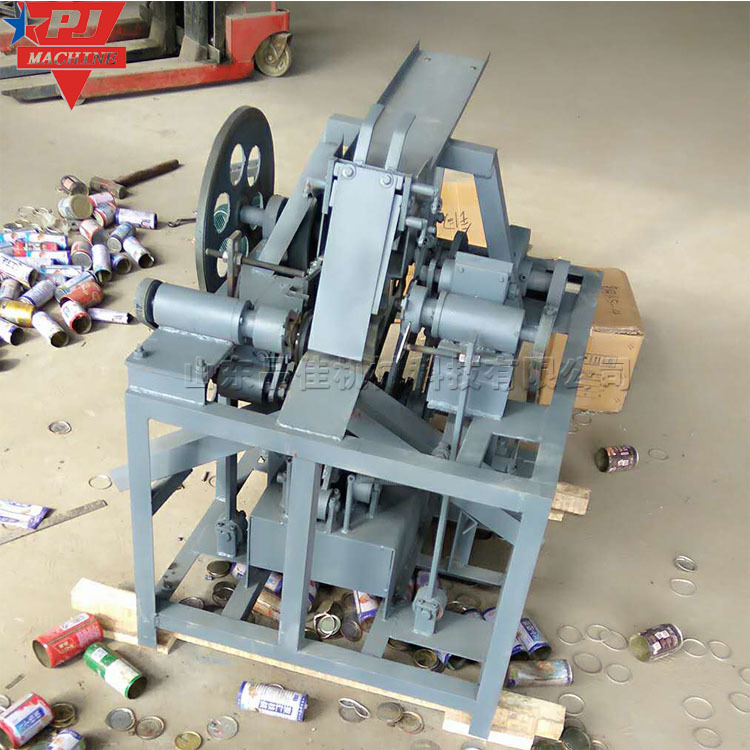 废旧易拉罐切盖机 全自动易拉罐罐体分切机 易拉罐铝铁分离机