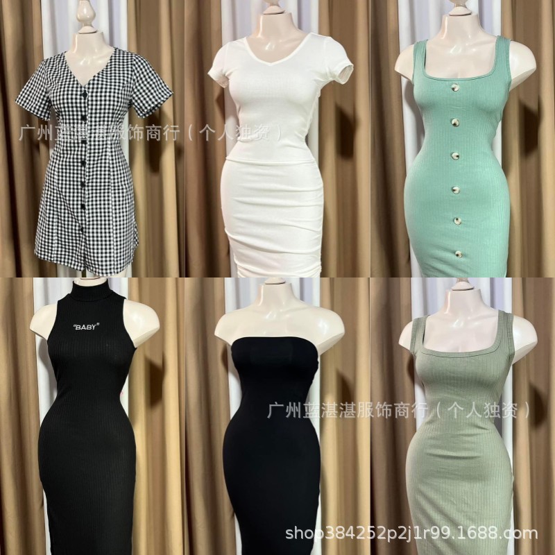 Shein venta directa de fábrica de ropa de mujer SHEIN fábrica de vestidos diversos productos de cola al por mayor a bajo precio Xiyin