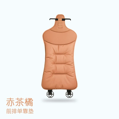 Seat cushion, seat cover – Seat Back Cushion - red-tea-orange-backrest-leaflet