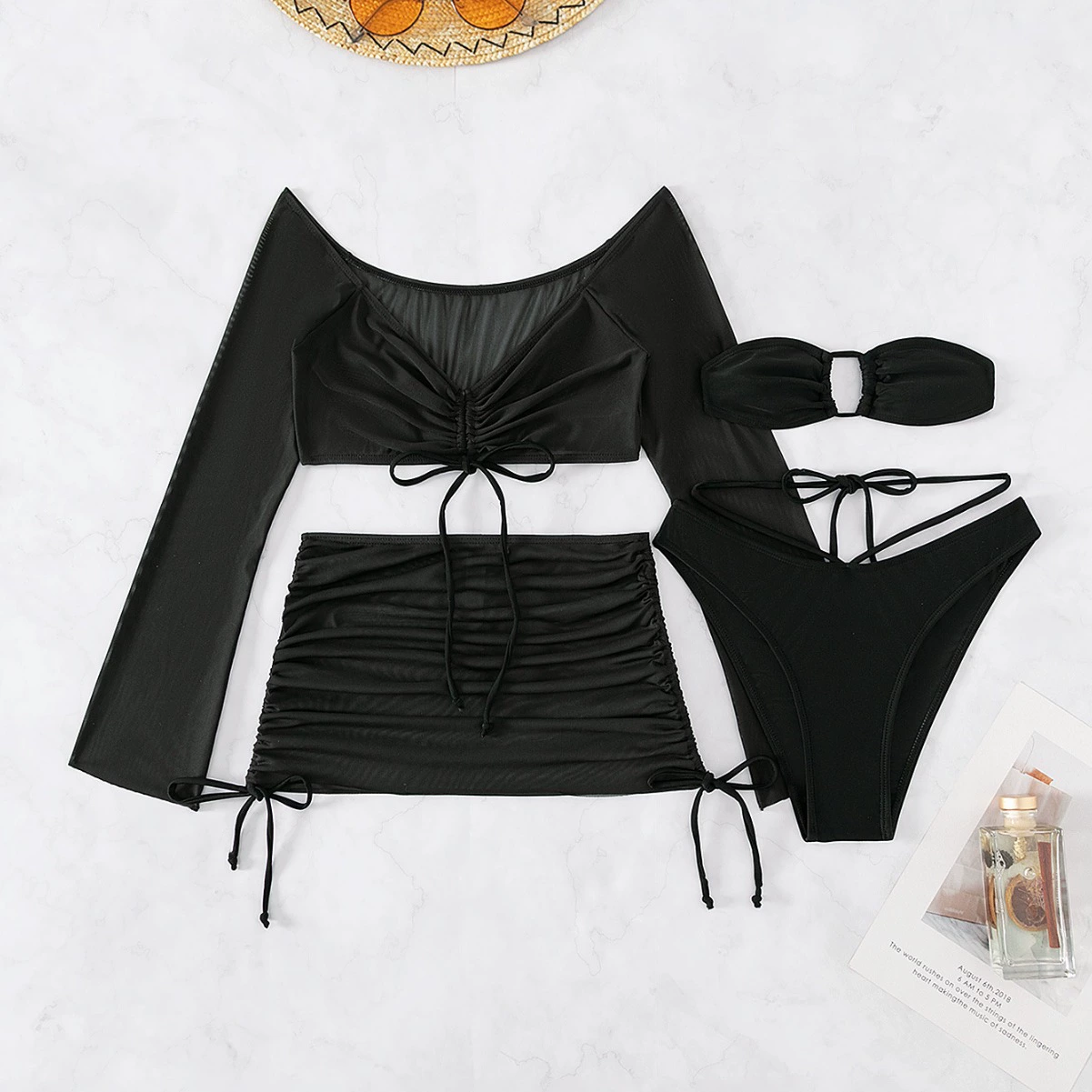 Sexy set, swimwear, 3 piece set