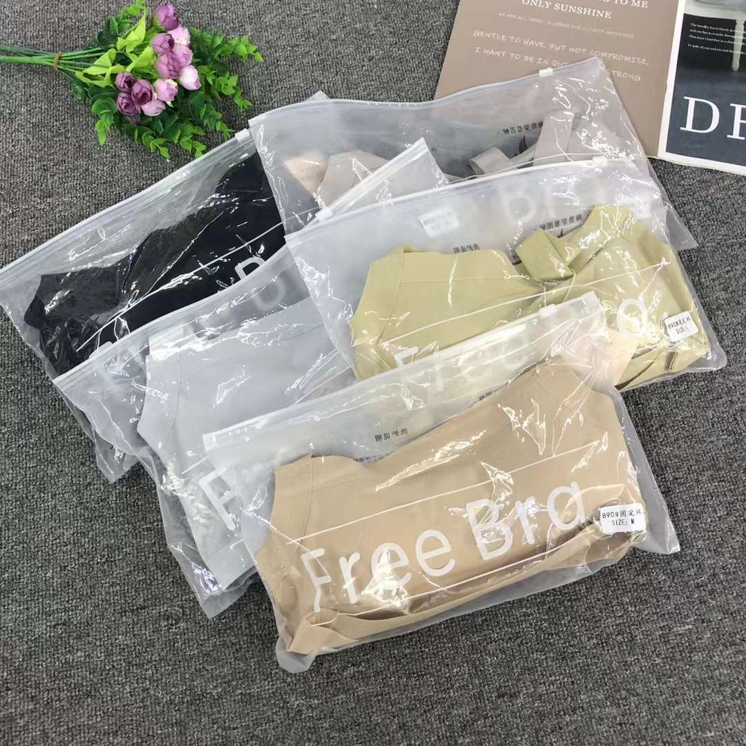 Nuevo brillante de verano sin marcas cómodas tazas ropa interior sexy desnuda sensación de bra invisible contra el pecho bra anti-caída