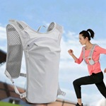 跑步手机袋户外登山马甲包骑行徒步背心包轻便运动收纳背包水壶包