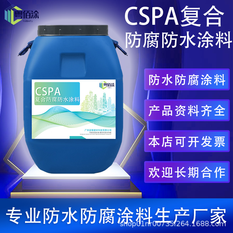 CSPA复合防腐防水涂料 废水污水处理厂防腐水池防水防腐抗渗材料