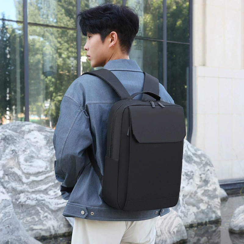 Backpack, laptop, men's capacious bag, business version, oxford cloth